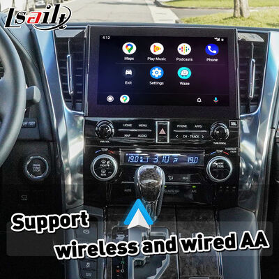Giao diện Lsailt Android Auto Carplay không dây cho Toyota Alphard Vellfire JBL Phiên bản Cao cấp 2019 - 2023