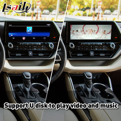 Lsailt Wireless Android Auto Carplay Interface cho Toyota Highlander hiện tại