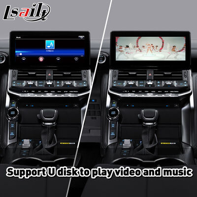 Lsailt Wireless Android Auto Carplay Interface cho 2021-2024 Toyota Land Cruiser 300 GX-R VX-R GR GR-S Sahara ZX VX LC300