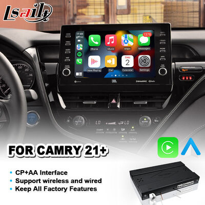 Lsailt Wireless Android Auto Carplay Interface cho 2021-2024 Toyota Camry Hybrid XSE XLE SL SE XV70