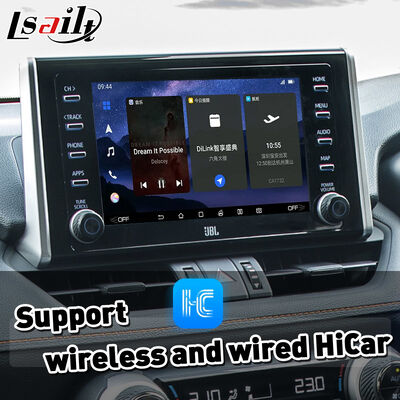 Lsailt Wireless Android Auto Carplay Interface cho Toyota RAV4 Majesty 2018-2023