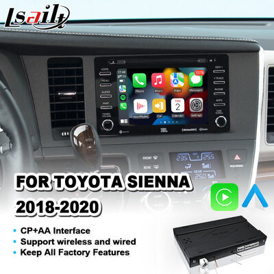 Giao diện Android Auto Carplay không dây Lsailt cho Toyota Sienna 2018-2020