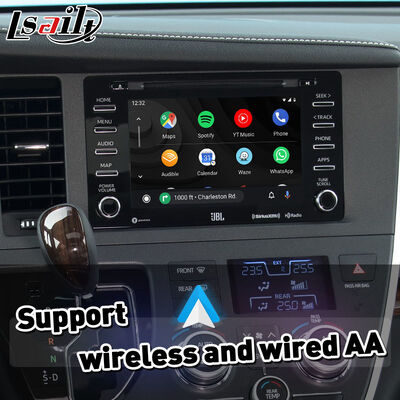 Giao diện Android Auto Carplay không dây Lsailt cho Toyota Sienna 2018-2020