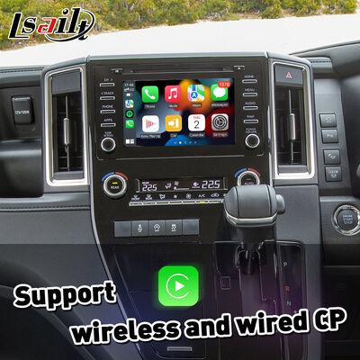 Lsailt Wireless Android Auto Carplay Interface cho Toyota Granvia 2019