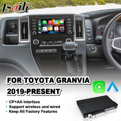 Lsailt Wireless Android Auto Carplay Interface cho Toyota Granvia 2019