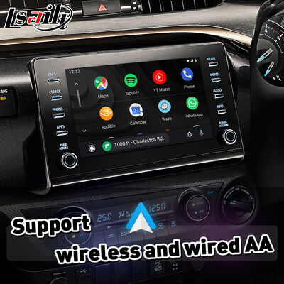 Giao diện Lsailt Android Auto Carplay không dây cho Toyota Hilux đời 2019-Nay