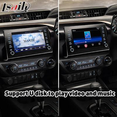 Giao diện Lsailt Android Auto Carplay không dây cho Toyota Hilux đời 2019-Nay