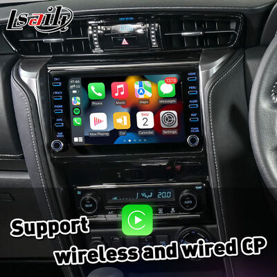 Giao diện Lsailt Android Auto Carplay không dây cho Toyota Fortuner AN160 đời 2020-Nay