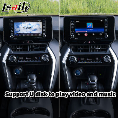 Giao diện Lsailt Android Auto Carplay không dây cho Toyota Venza Harrier đời 2020-Hiện tại