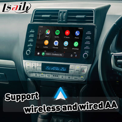 Lsailt Wireless Android Auto Carplay Interface cho Toyota Land Cruiser Prado 150 2020 và hiện tại