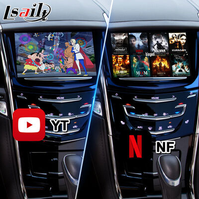 Lsailt giao diện video điều hướng Android cho hệ thống Cadillac ATS CUE 2014-2019 với Carplay