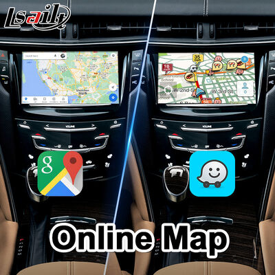 Giao diện Video Đa phương tiện Android Lsailt cho Hệ thống CUE Cadillac XTS 2013-2019 Có Carplay