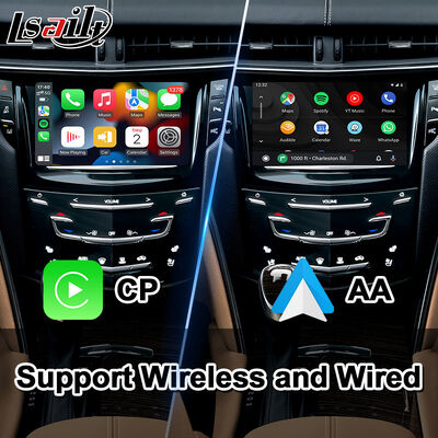 Giao diện Video Đa phương tiện Android Lsailt cho Hệ thống CUE Cadillac XTS 2013-2019 Có Carplay