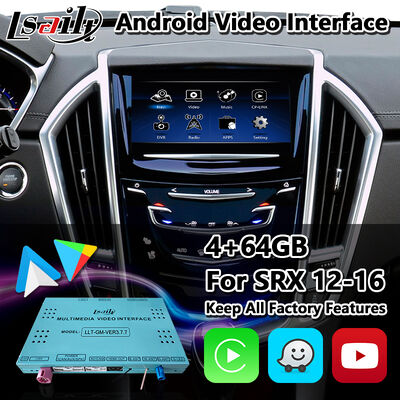 Lsailt Android Multimedia Video Interface cho 2012-2016 Cadillac SRX CUE System với Carplay