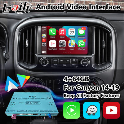 Lsailt giao diện video Android Carplay cho 2015-2020 GMC Canyon Intellilink System