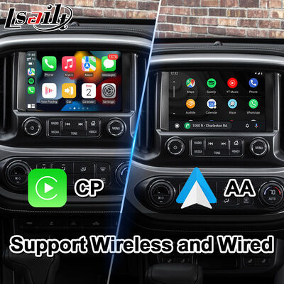 Lsailt Android Multimedia Video Interface cho 2015-2020 GMC Canyon Intellilink System với Carplay