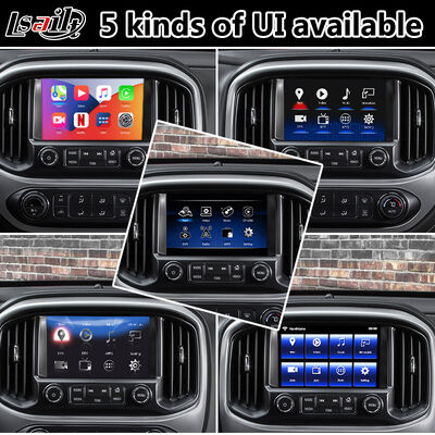 Lsailt Android Multimedia Video Interface cho 2015-2020 GMC Canyon Intellilink System với Carplay
