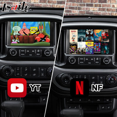 Lsailt Android Multimedia Video Interface cho 2015-2020 GMC Canyon Intellilink System với Carplay