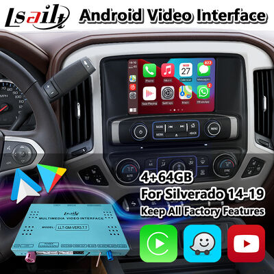 Chevrolet Silverado Android Carplay giao diện đa phương tiện với Android Auto không dây