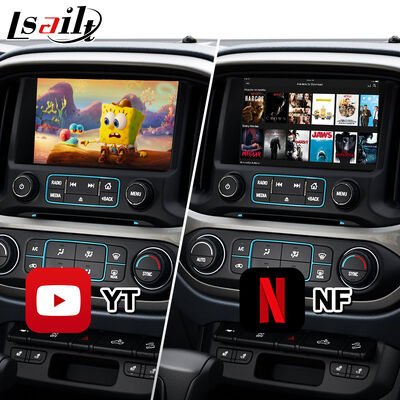 Giao diện đa phương tiện Lsailt Android Auto Carplay cho Hệ thống Mylink Chevrolet Colorado 2014-2020