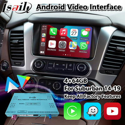 Giao diện đa phương tiện Lsailt Android Auto Carplay cho Hệ thống Mylink Chevrolet Suburban 2014-2020