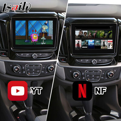 Chevrolet Traverse Android Carplay giao diện đa phương tiện với định vị GPS