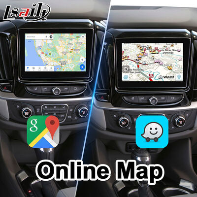 Chevrolet Traverse Android Carplay giao diện đa phương tiện với định vị GPS