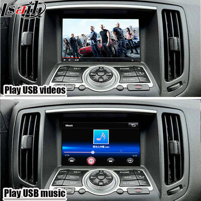 Màn hình Android Auto CarPlay không dây 7 inch Lsailt cho Infiniti G37 G25 G35 Skyline 370GT (V36) Q40 2007-2014 Màn hình cảm ứng HD