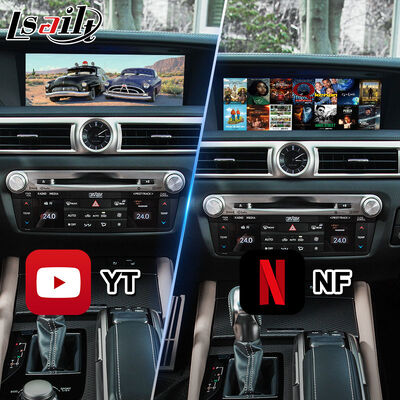 Lsailt Android Car Multimedia Interface cho Lexus GS300h GS200t GS350 GS450h GSF GS L10 2016-2020