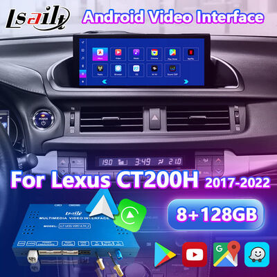 Lsailt Android Navigation Video Interface cho Lexus CT 200h FSport 2017-2022
