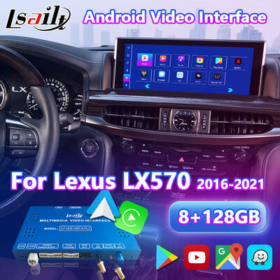 Lsailt Android Carplay Multimedia Video Interface cho 2016-2021 Lexus LX 570 LX450d LX570