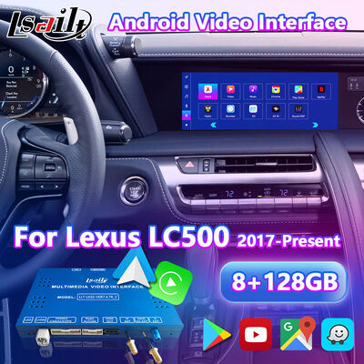 Giao diện video Lsailt Android Carplay cho Lexus 2017-Nay Lexus LC 500h 500 LC500 LC500h