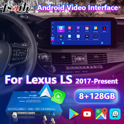 Giao diện video đa phương tiện Lsailt Android cho Lexus LS460 LS600h LS F-Sport AWD 2012-2017