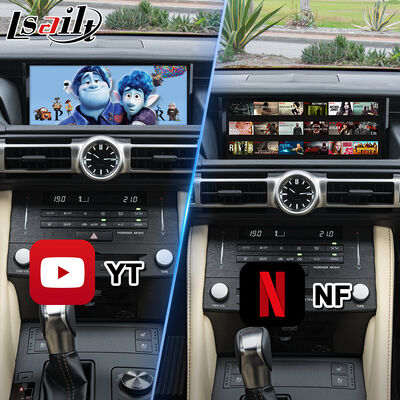 Giao diện video Lsailt Android Carplay cho Lexus RC 300h 350 300 F Sport 2018-2023