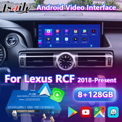 Giao diện video Lsailt Android Carplay cho Lexus RC 300h 350 300 F Sport 2018-2023