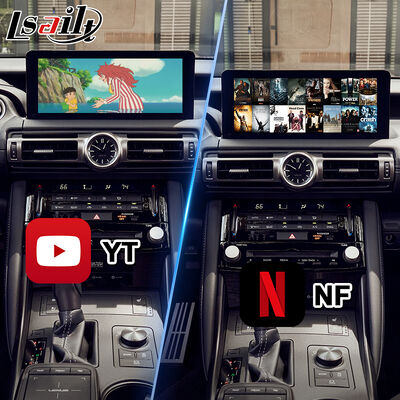 Giao diện video Lsailt Android Carplay cho Lexus IS IS300 IS350 IS300h IS500 2020-2023