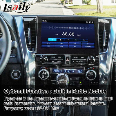 Lsailt Android Carplay Video Interface cho năm 2019 -2023 Toyota Alphard Vellfire JBL High Version