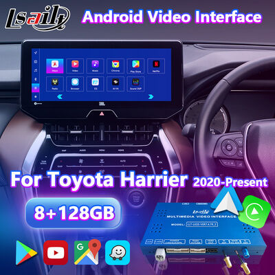 Lsailt Android Carplay Navigation Video Interface cho Toyota Harrier Venza 2020-Hiện tại Hỗ trợ Module Radio
