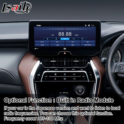 Lsailt Android Carplay Navigation Video Interface cho Toyota Harrier Venza 2020-Hiện tại Hỗ trợ Module Radio