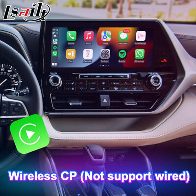 Giao diện đa phương tiện video điều hướng ô tô Android Lsailt cho Toyota Highlander 2020-Hiện tại