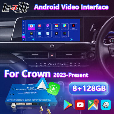 Lsailt Android Interface GPS Navigation Box cho Toyota Crown 2023-Hiện tại