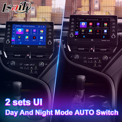 Giao diện video điều hướng Android Carplay Lsailt cho Toyota Camry Hybrid XSE XLE SL SE XV70 đời 2021-2024