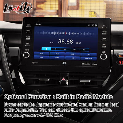 Giao diện video điều hướng Android Carplay Lsailt cho Toyota Camry Hybrid XSE XLE SL SE XV70 đời 2021-2024
