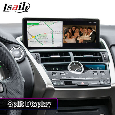 Màn hình giao diện video đa phương tiện Android 10,25 inch cho 2017-2021 Lexus NX 300h NX200 NX300 NX300h