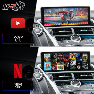 Màn hình giao diện video đa phương tiện Android 10,25 inch cho 2017-2021 Lexus NX 300h NX200 NX300 NX300h