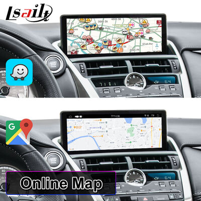 Màn hình giao diện video đa phương tiện Android 10,25 inch cho 2017-2021 Lexus NX 300h NX200 NX300 NX300h