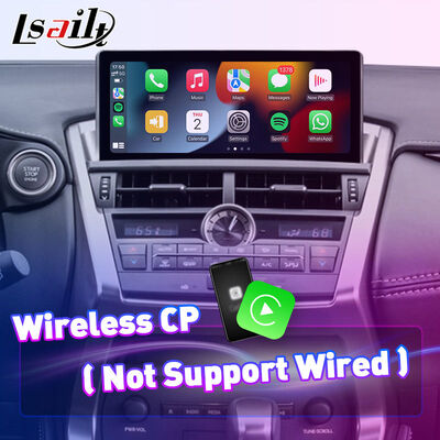 Màn hình giao diện đa phương tiện Android Lsailt Carplay cho Lexus NX Knob NX200t NX300h 2014-2017