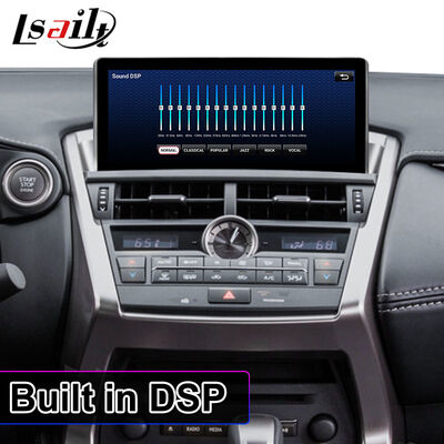 Màn hình giao diện đa phương tiện Android Lsailt Carplay cho Lexus NX Knob NX200t NX300h 2014-2017