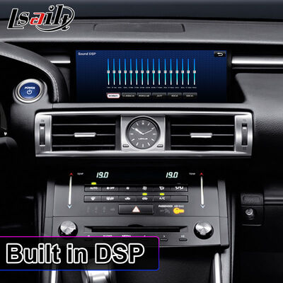 Màn hình đa phương tiện Android Carplay 10,25 inch Lsailt cho 2013-2020 Lexus IS Knob IS250 IS200t IS300 IS300h IS350