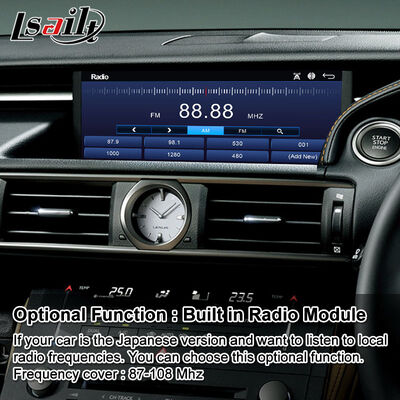 Màn hình giao diện đa phương tiện Android Carplay cho Lexus RC350 RC300h RC200t RC300 RCF 2014-2018